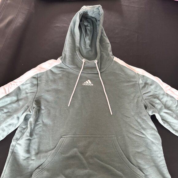 Women's Large Teal Adidas Athletic Sweatshirt - Picture 4 of 8